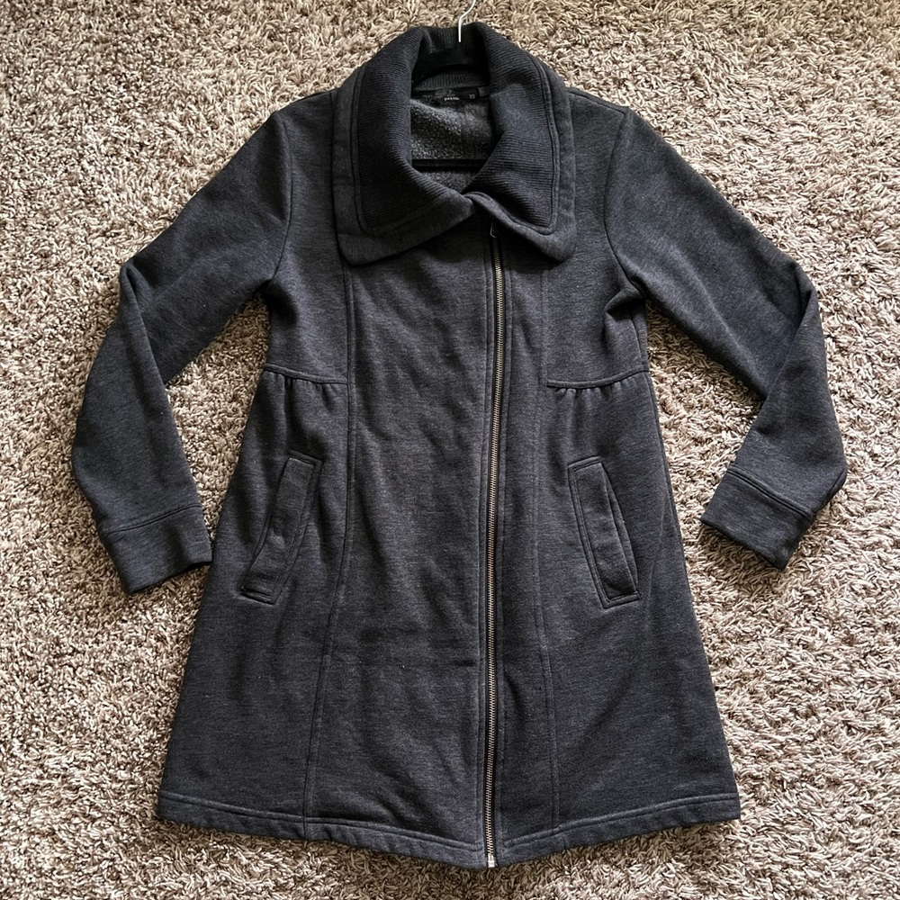 Prana Women's Charcoal Trench Coat